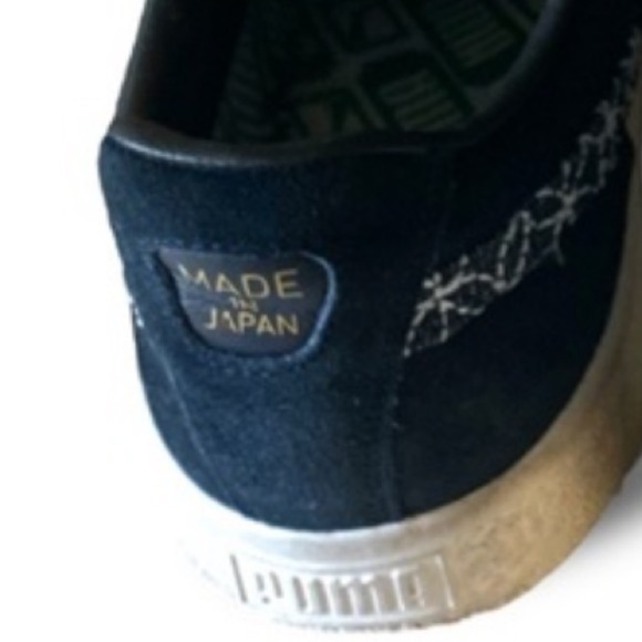 Puma Suede Vintage Sneaker Shashiko Mij Intense Blue 21-FA-I Men 9 Celeb Style - Picture 10 of 13